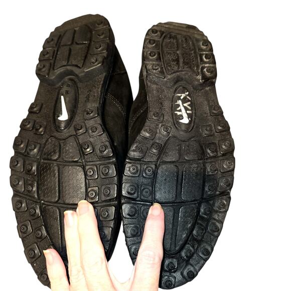 NWT Nike Air 8 Black Men's Wickie Last Tennis Shoe Athletic Sneaker New Tags - Picture 7 of 8